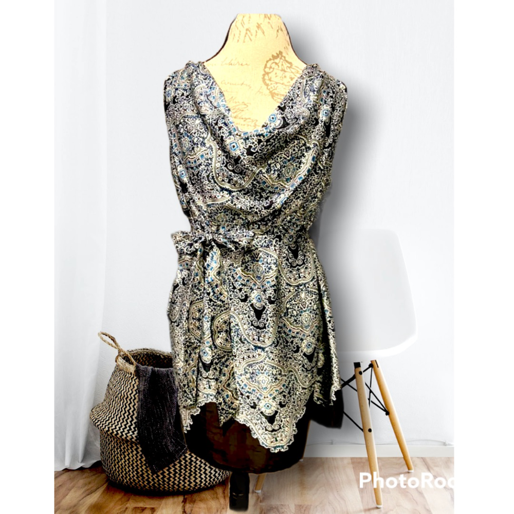 Motherhood Light Weight Maternity Dress Belted